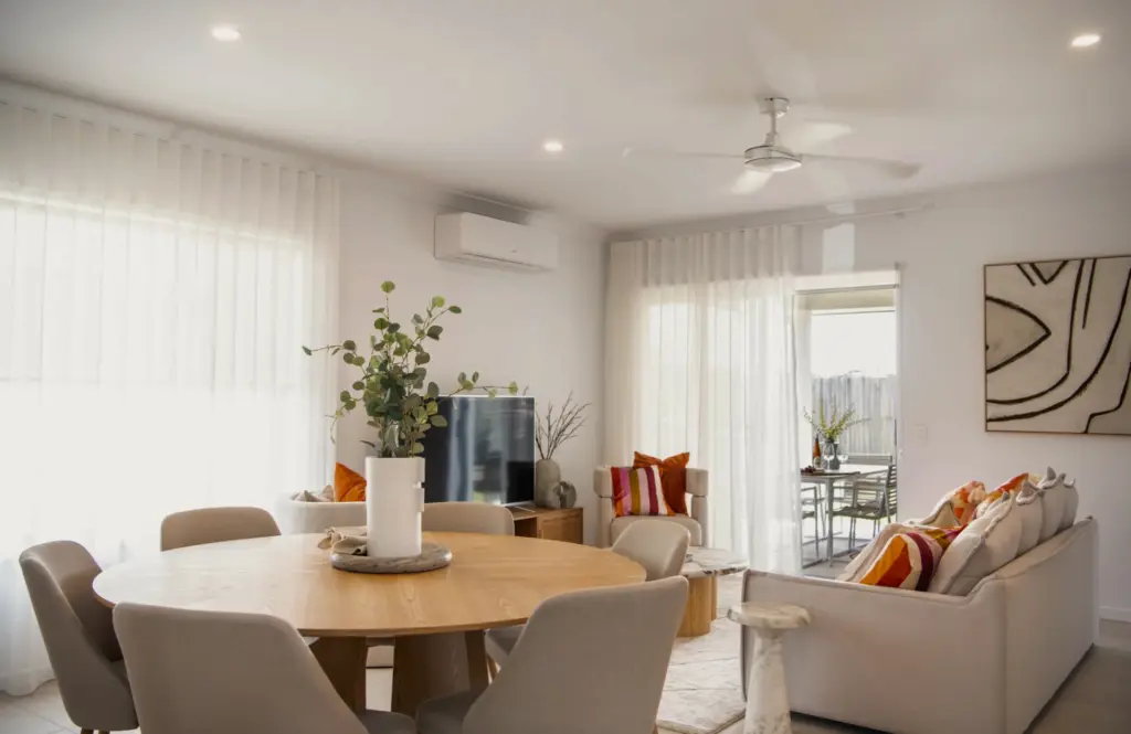 Modern home interior at Lilywood, Moreton Bay